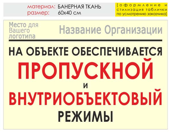 Информационный щит "режим" (банер, 60х40 см) t17 - Охрана труда на строительных площадках - Информационные щиты - Магазин охраны труда Протекторшоп